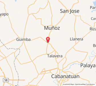 Map of Baloc, Central Luzon