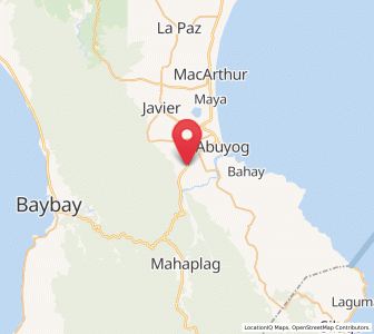 Map of Balocawehay, Eastern Visayas