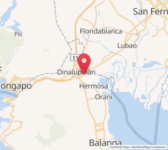 Map of Balsic, Central Luzon
