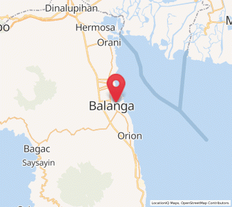 Map of Balut, Central Luzon