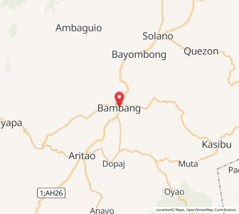 Map of Bambang, Cagayan Valley