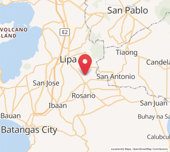 Map of Banaba, Calabarzon