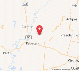 Map of Banawa, Soccsksargen