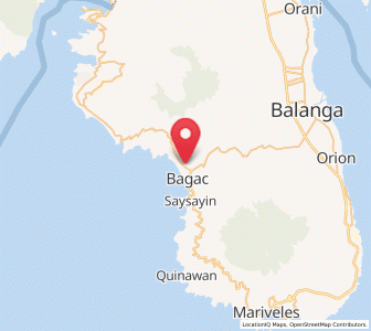 Map of Banawang, Central Luzon
