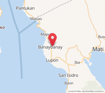 Map of Banaybanay, Davao