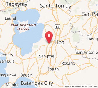 Map of Banaybanay, Calabarzon