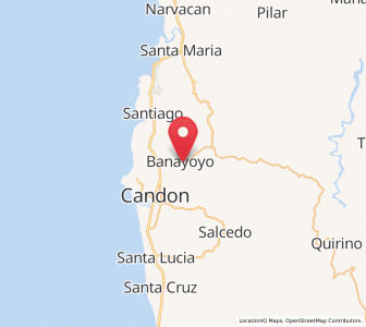 Map of Banayoyo, Ilocos