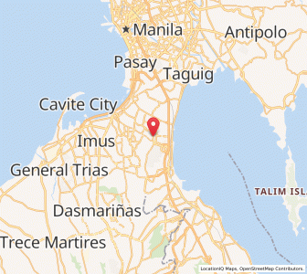 Map of Banco Filipino Homes, Metro Manila