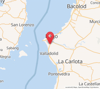 Map of Banga, Western Visayas