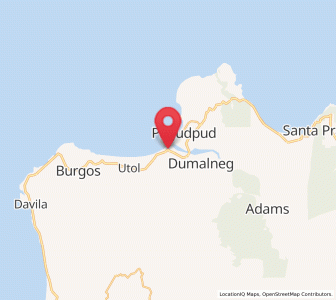 Map of Bangui, Ilocos