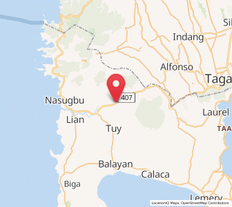 Map of Banilad, Calabarzon