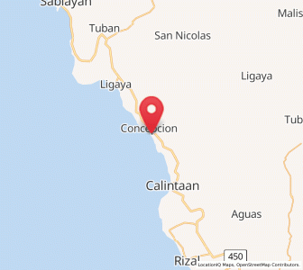 Map of Banos, Mimaropa