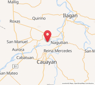Map of Banquero, Cagayan Valley