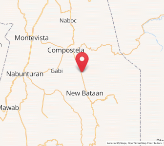 Map of Bantacan, Davao