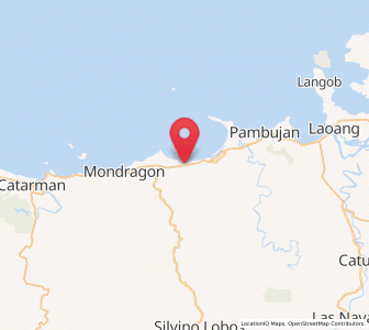 Map of Bantayan, Eastern Visayas