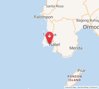 Map of Bantiqui, Eastern Visayas