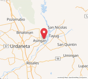 Map of Bantog, Ilocos
