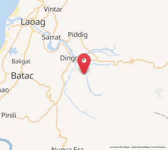 Map of Barong, Ilocos