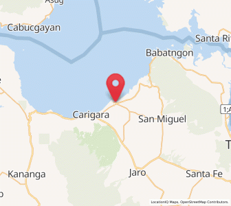 Map of Barugo, Eastern Visayas