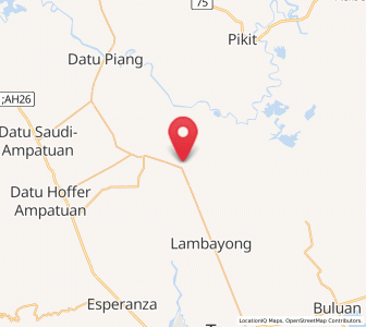 Map of Barurao, Autonomous Region in Muslim Mindanao