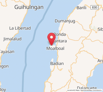 Map of Basdiot, Central Visayas