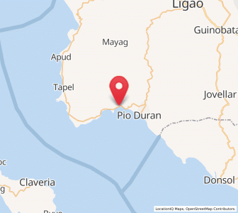 Map of Basicao Coastal, Bicol