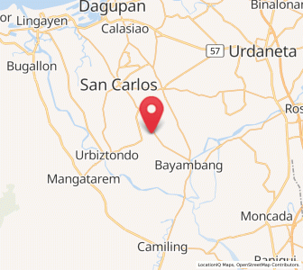Map of Basista, Ilocos