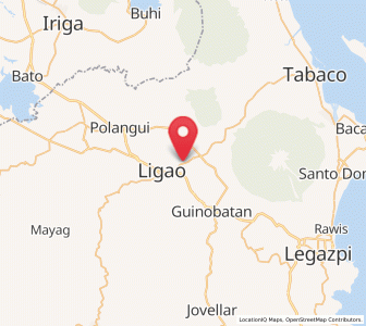 Map of Batana, Bicol