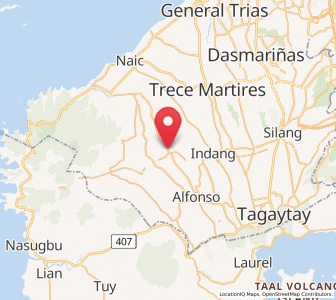 Map of Batas, Calabarzon