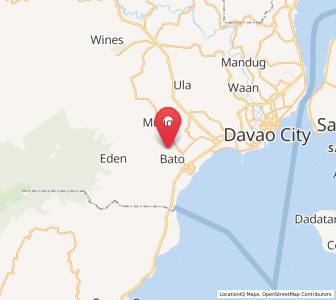Map of Bato, Davao