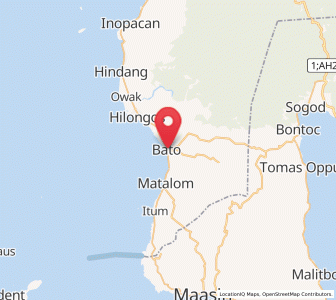 Map of Bato, Eastern Visayas
