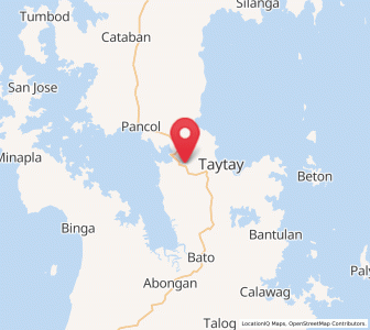 Map of Bato, Mimaropa