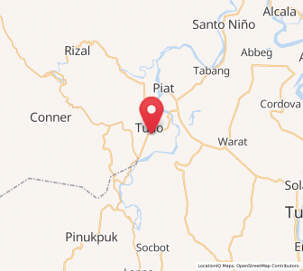 Map of Battung, Cagayan Valley