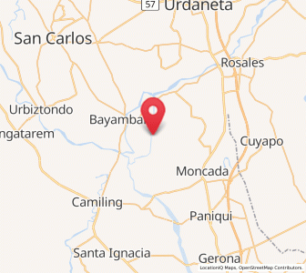 Map of Bautista, Ilocos