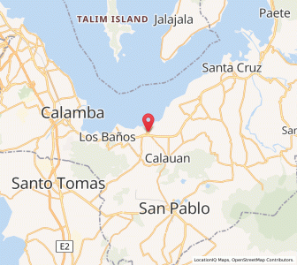 Map of Bay, Calabarzon