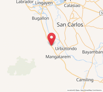 Map of Bayaoas, Ilocos