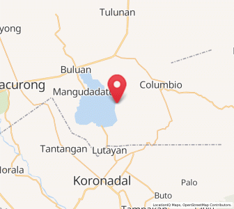 Map of Bayasong, Soccsksargen