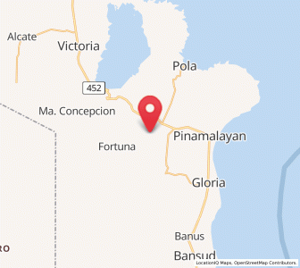 Map of Bayuin, Mimaropa