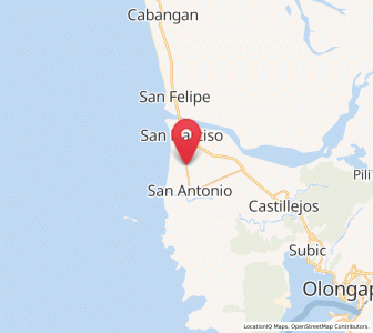 Map of Beddeng, Central Luzon