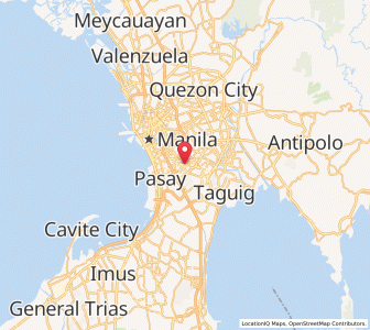 Map of Bel Air, Metro Manila