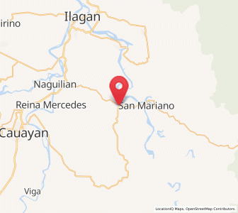 Map of Benito Soliven, Cagayan Valley