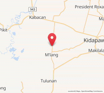 Map of Bialong, Soccsksargen