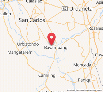 Map of Bical Norte, Ilocos