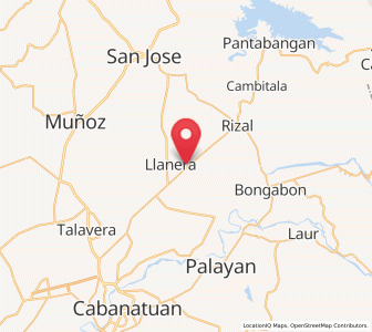 Map of Bicos, Central Luzon