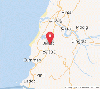 Map of Bil-Loca, Ilocos