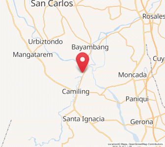 Map of Bilad, Central Luzon