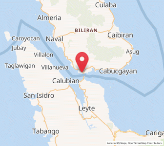 Map of Biliran, Eastern Visayas