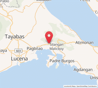 Map of Binahaan, Calabarzon