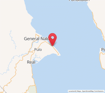 Map of Binulasan, Calabarzon