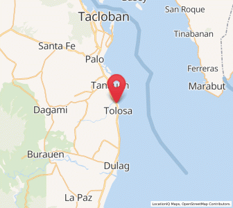 Map of Bislig, Eastern Visayas